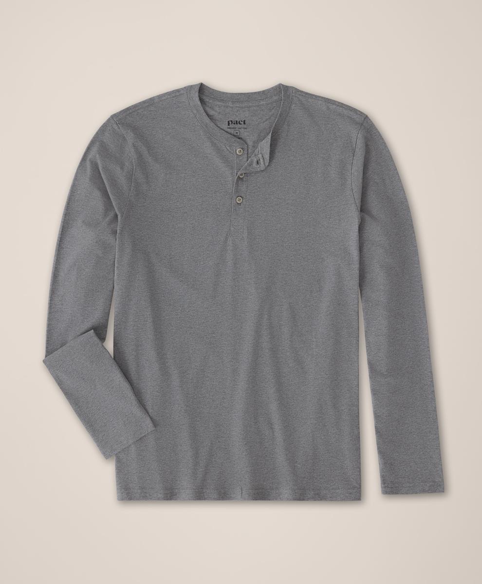Mens Softspun Long Sleeve Henley L Product Image