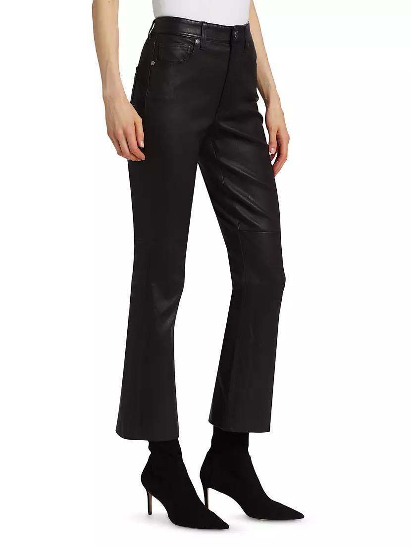 Carson Faux Leather High-Rise Pants Product Image