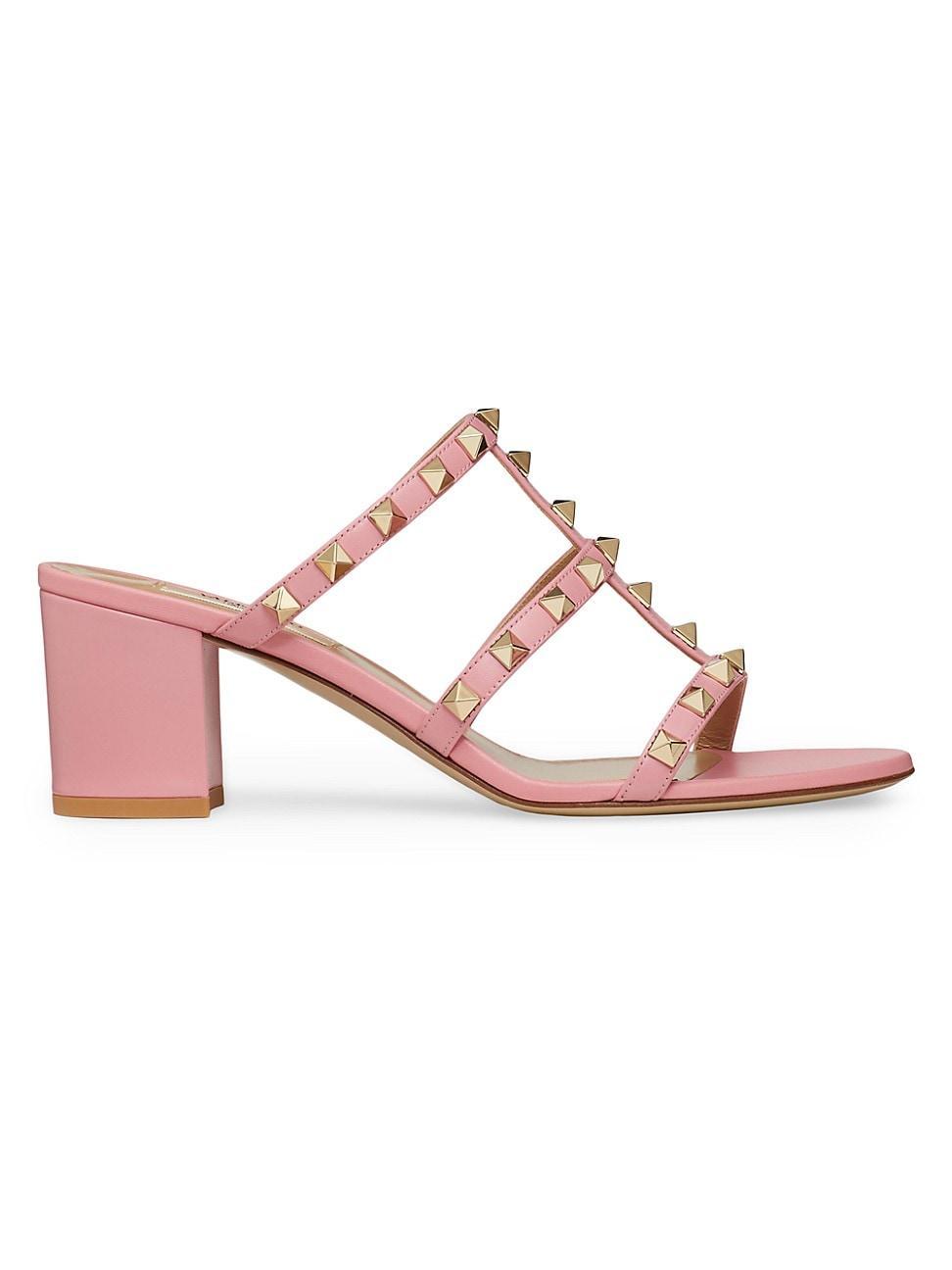 Womens Roman Stud Leather Mules Product Image