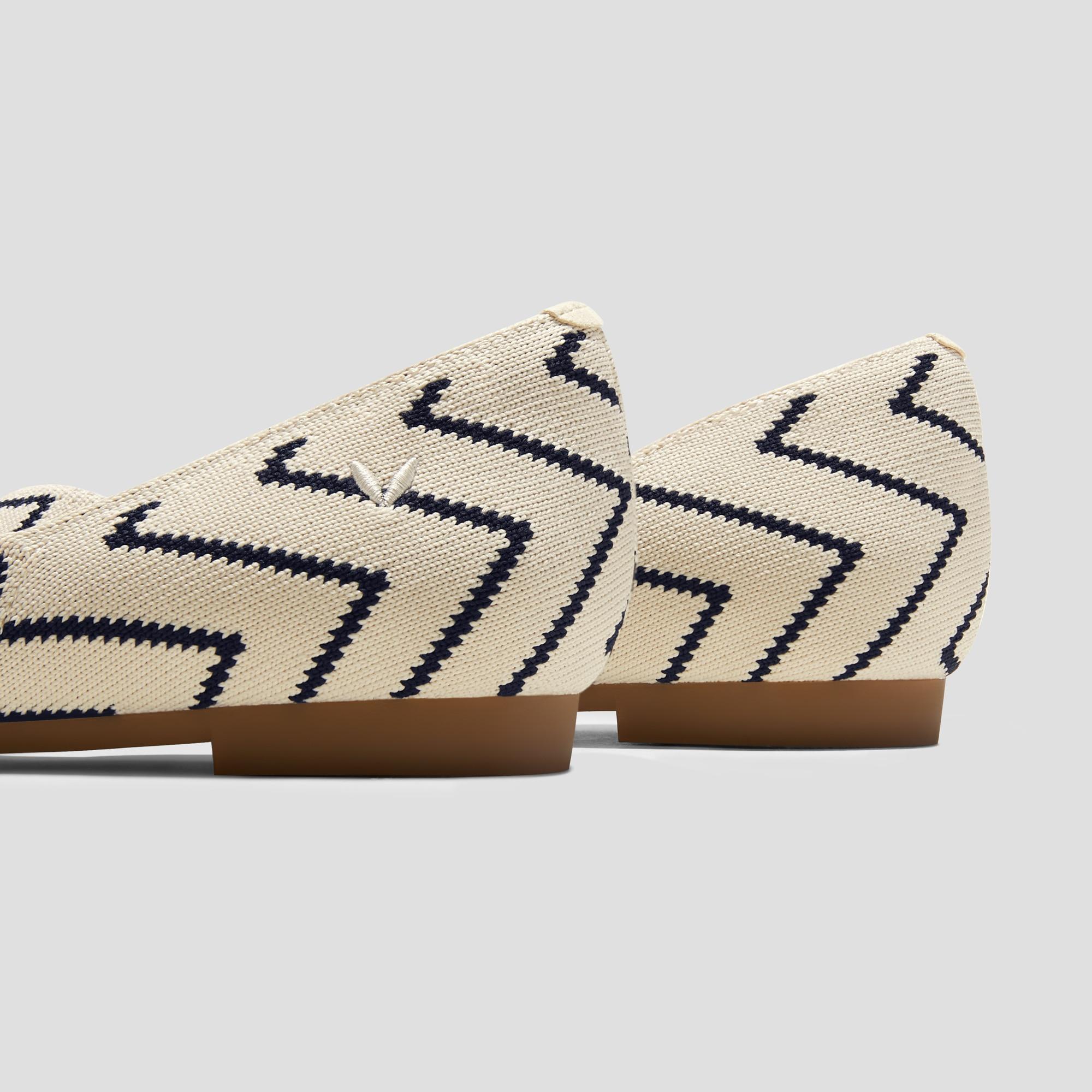 Pointed-Toe D'Orsay Flats (Melia) Product Image