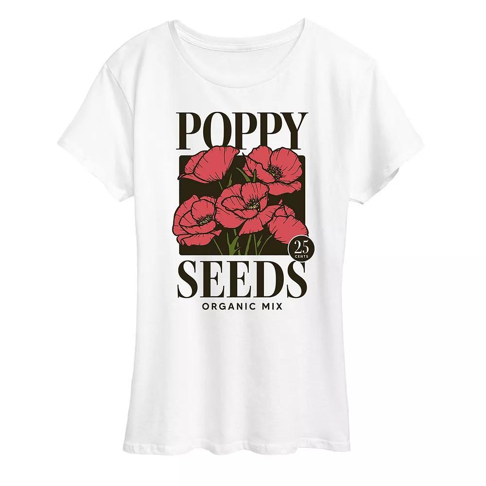 Womens Poppy Seed Packet Graphic Tee Product Image