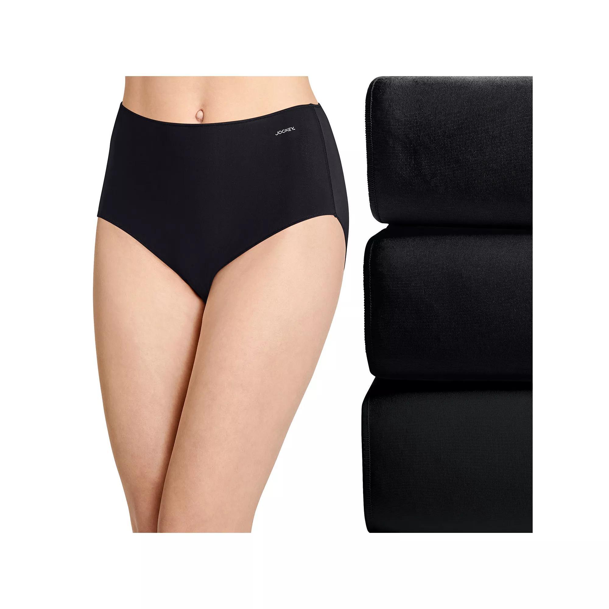 Womens Jockey No Panty Line Promise 3-Pack Hip Brief Panty Set 1772 Product Image
