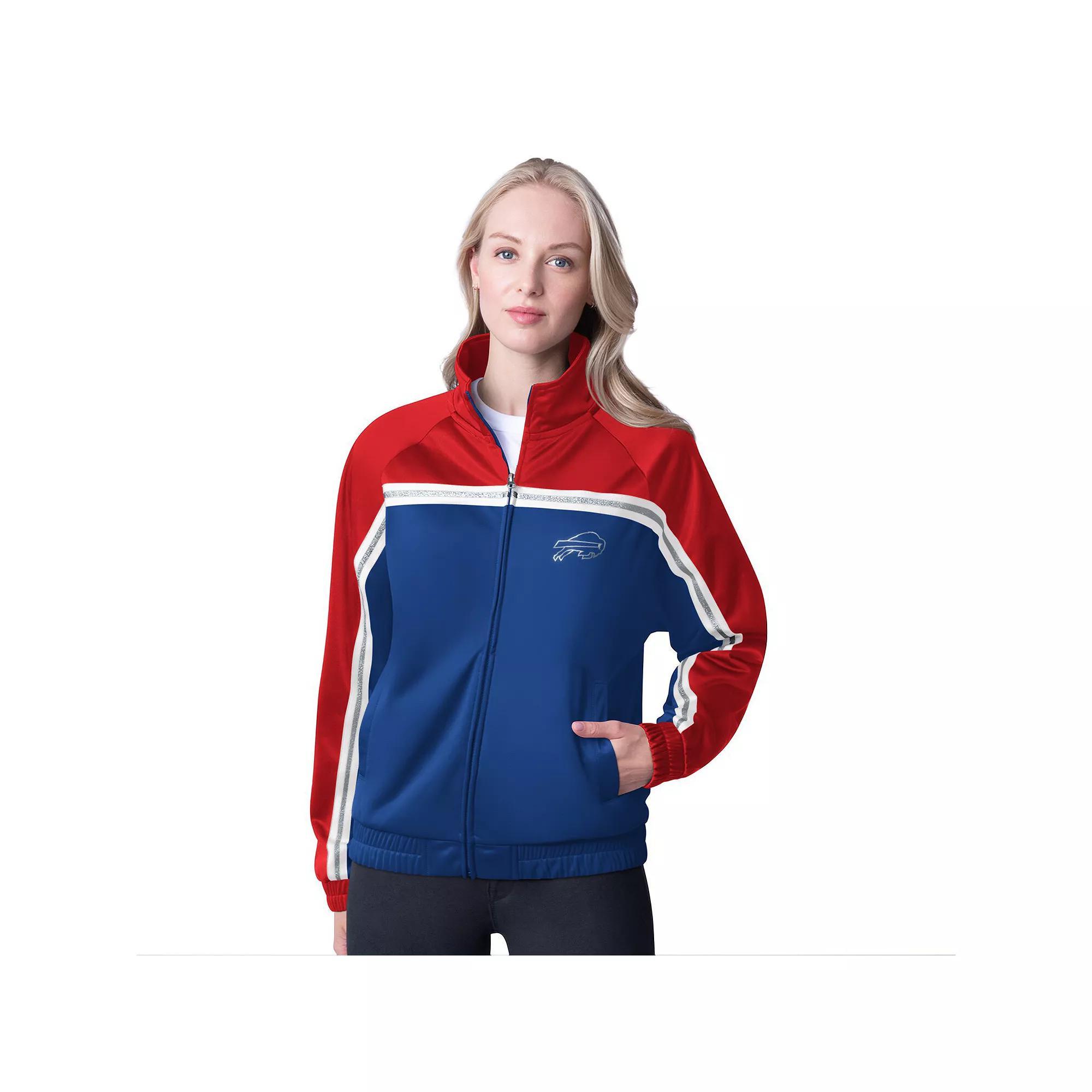 Women's G-III 4Her by Carl Banks Royal Buffalo Bills Post Game Full-Zip Track Jacket, Size: XL, Blue Product Image