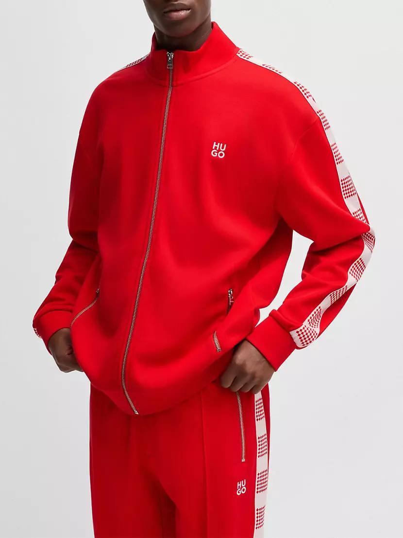 Sweatshirt with Checked Tape Product Image