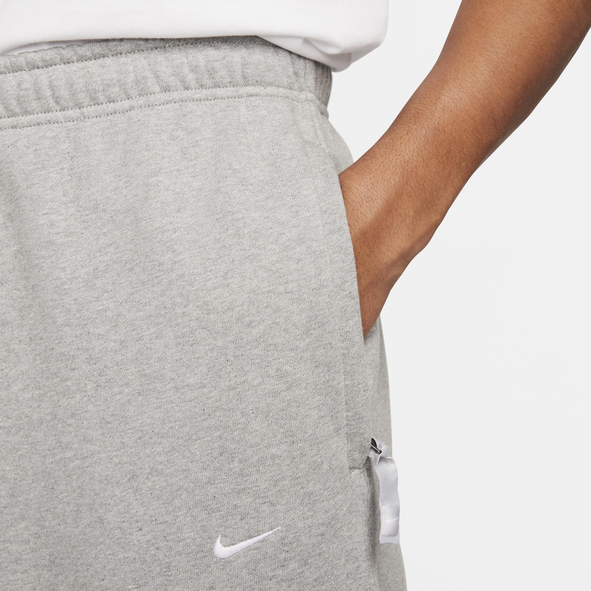 Nike Men's Solo Swoosh Open-Hem Fleece Pants Product Image