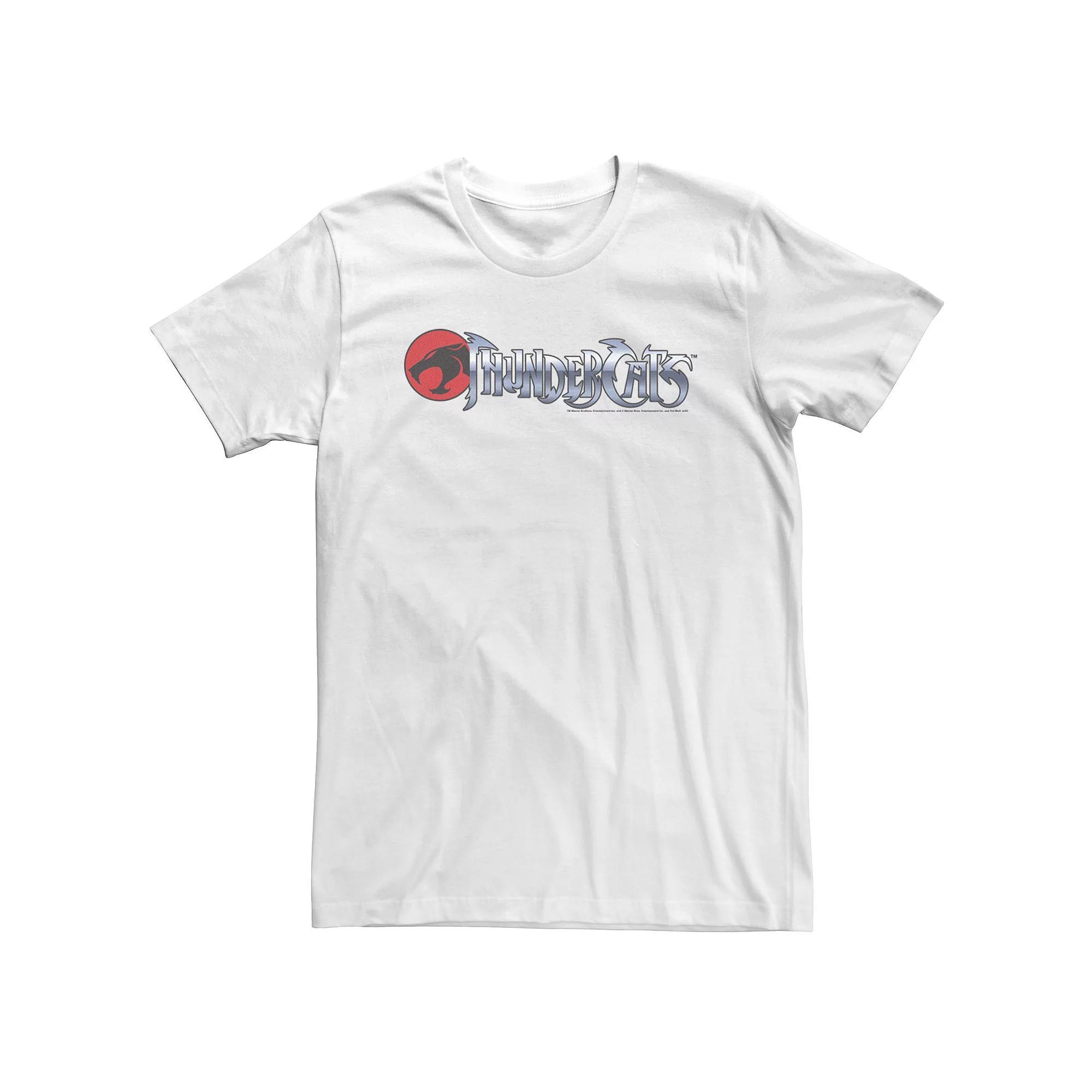 Big & Tall ThunderCats Simple Logo Tee, Men's, Size: 3XL Tall, White Product Image