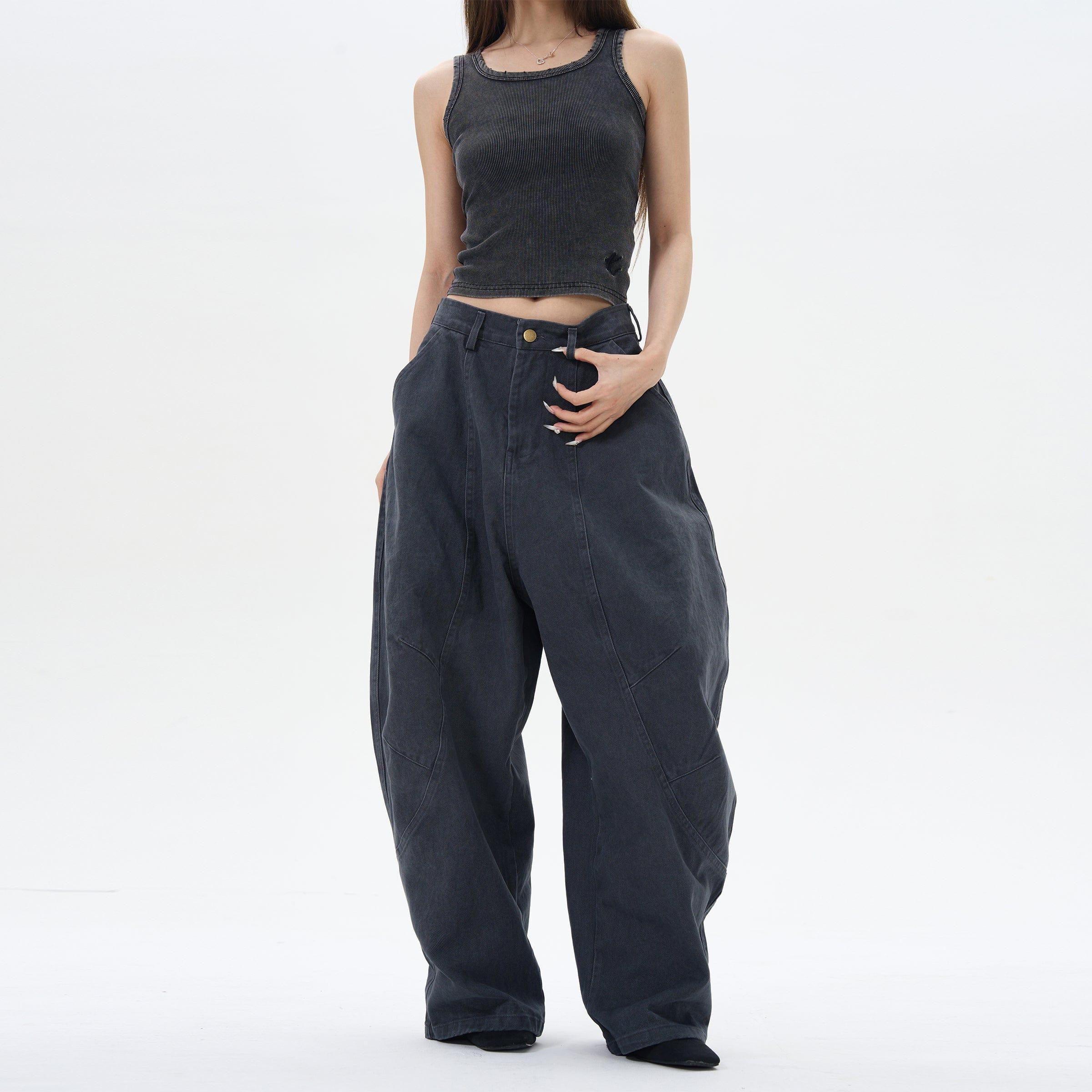 RT No. 12425 SCIMITAR BAGGY STRAIGHT PANTS Product Image