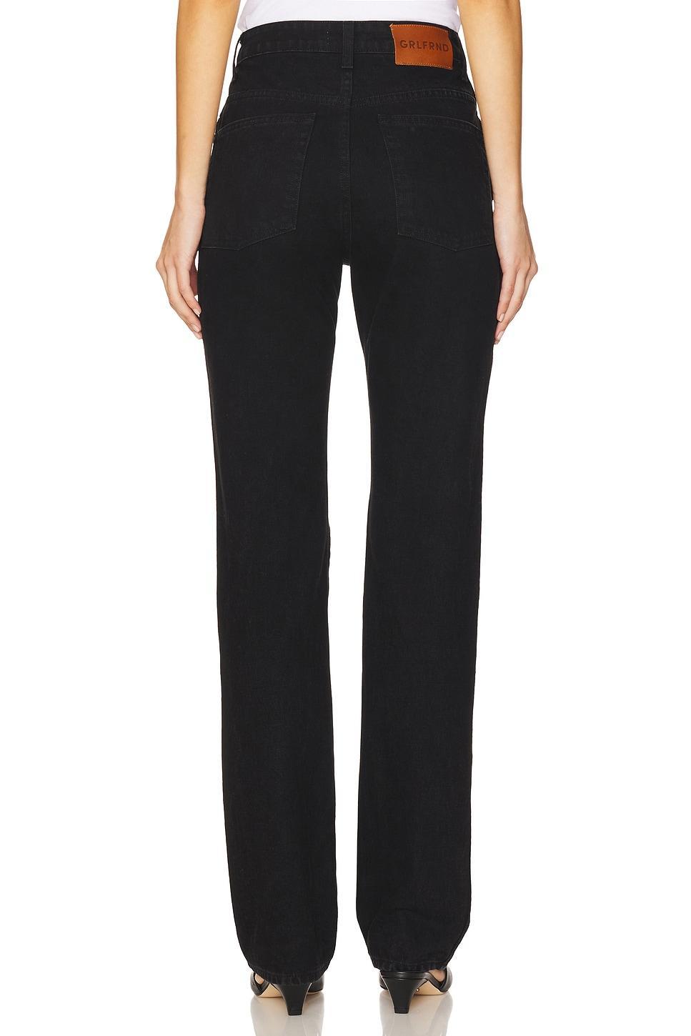Sara Super High Rise Straight Jeans GRLFRND Product Image
