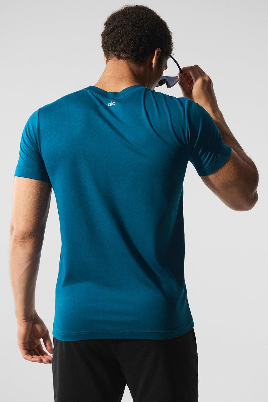 Conquer Reform Crewneck Short Sleeve - Eclipse Blue Product Image