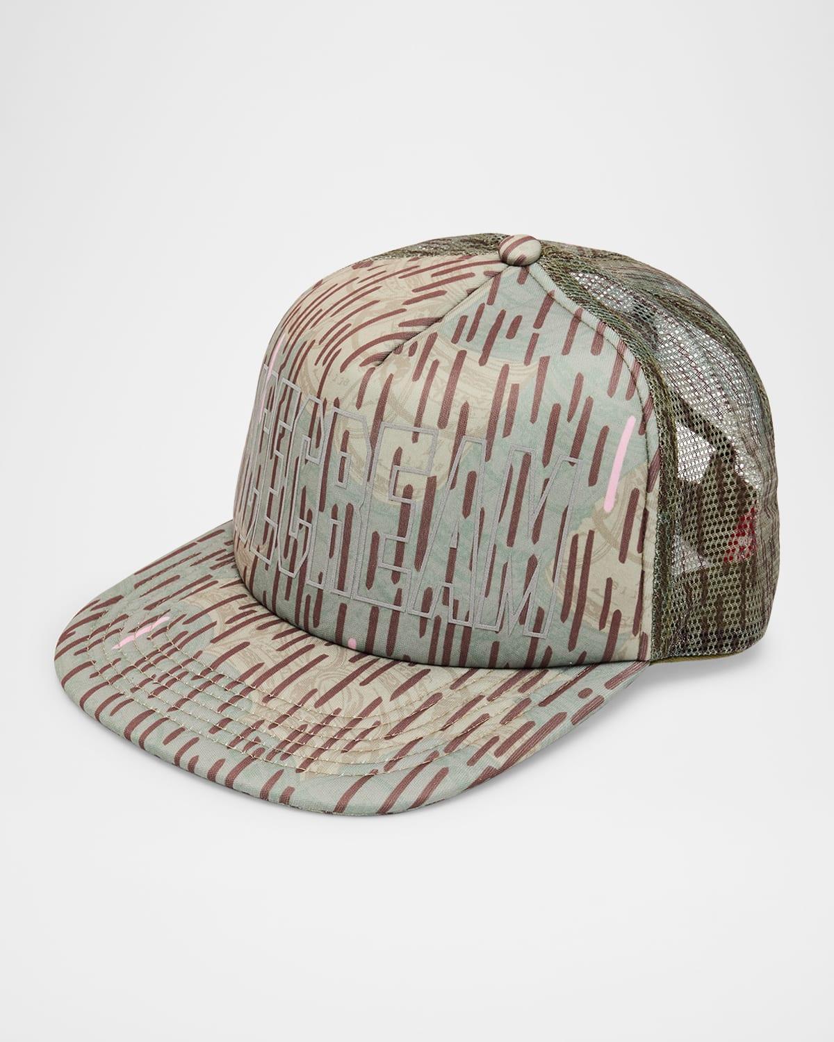 Mens Raindrop Trucker Hat Product Image