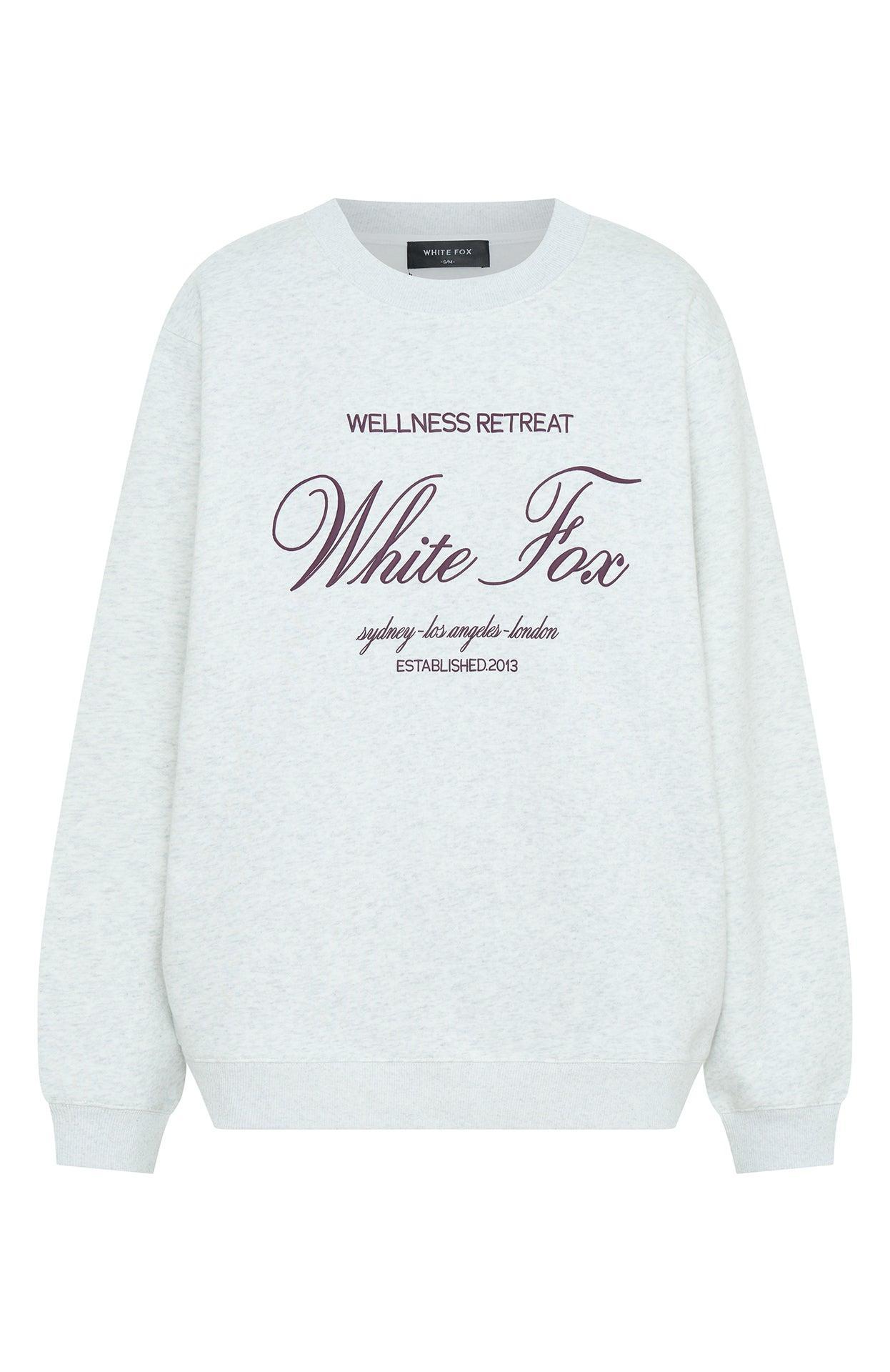 Health & Wellness Oversized Sweater Grey Marle Product Image