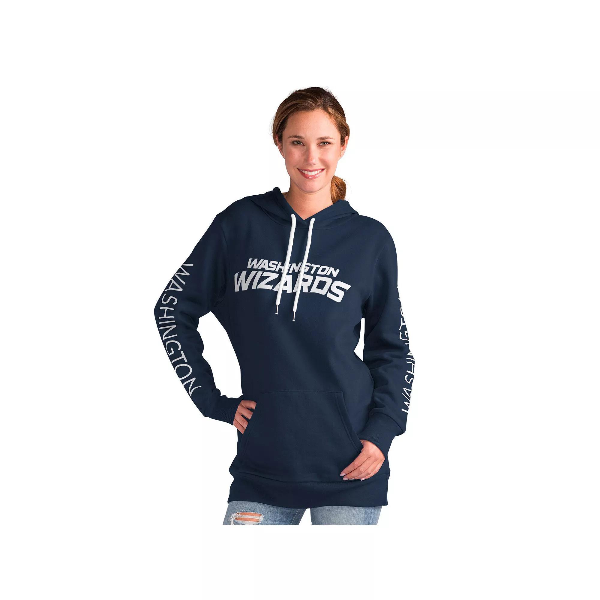Womens G-III 4Her by Carl Banks Minnesota Timberwolves Base Coach Pullover Hoodie Blue Product Image