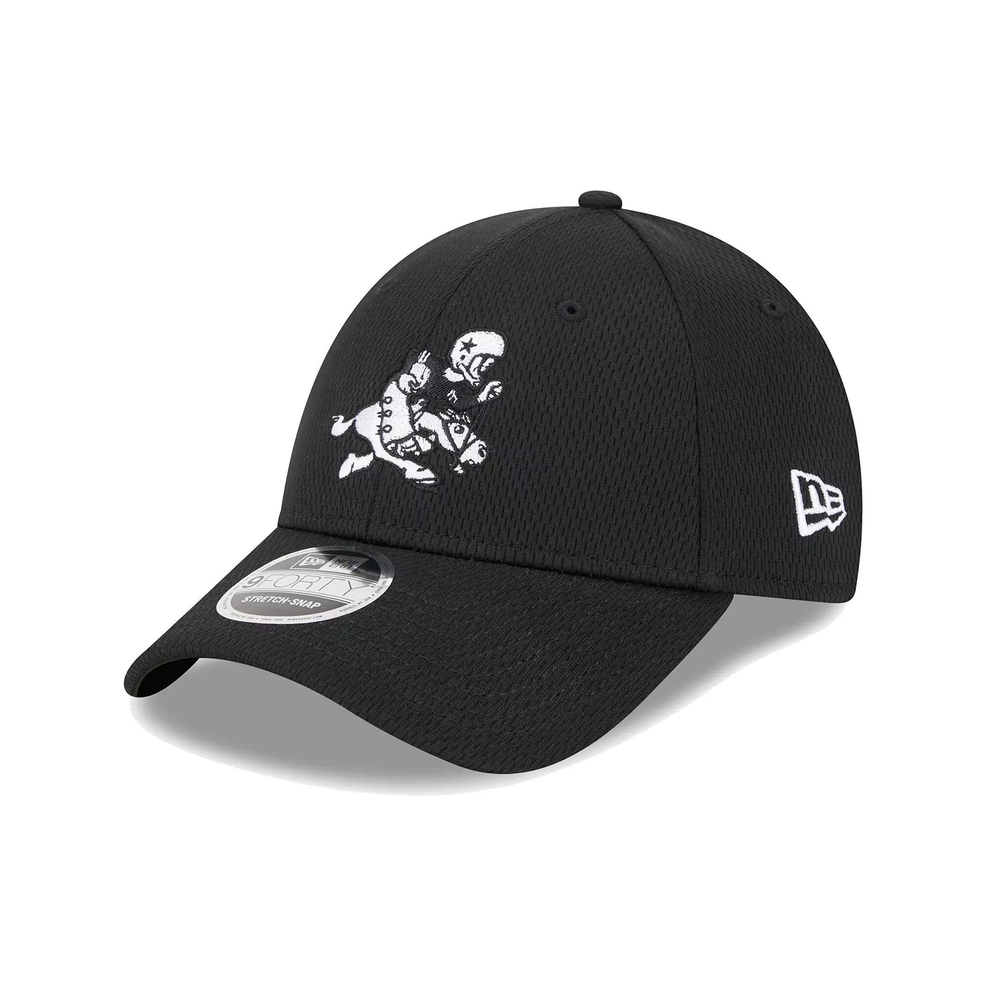 Mens New Era Dallas Cowboys Retro Joe Main B-Dub 9FORTY Adjustable Hat Product Image