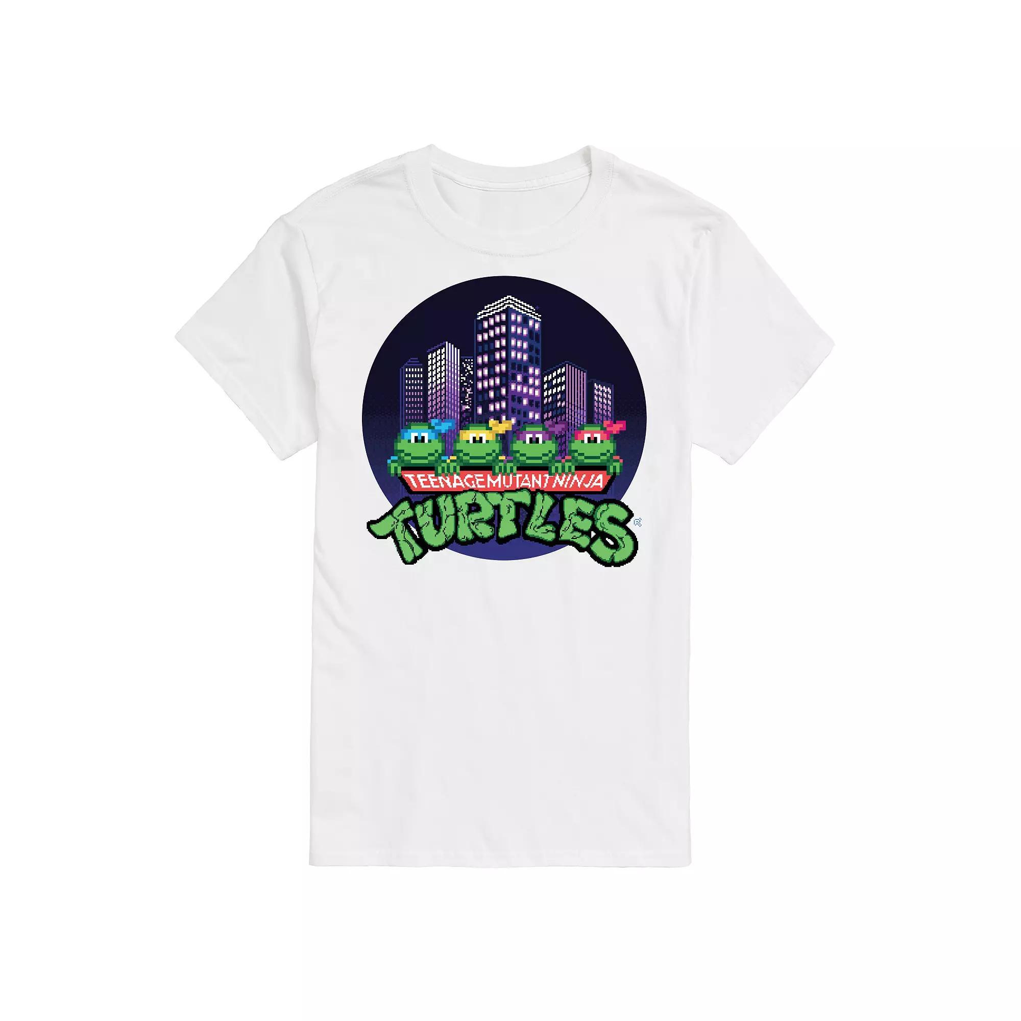 Mens Teenage Mutant Ninja Turtles City Scape Graphic Tee Product Image