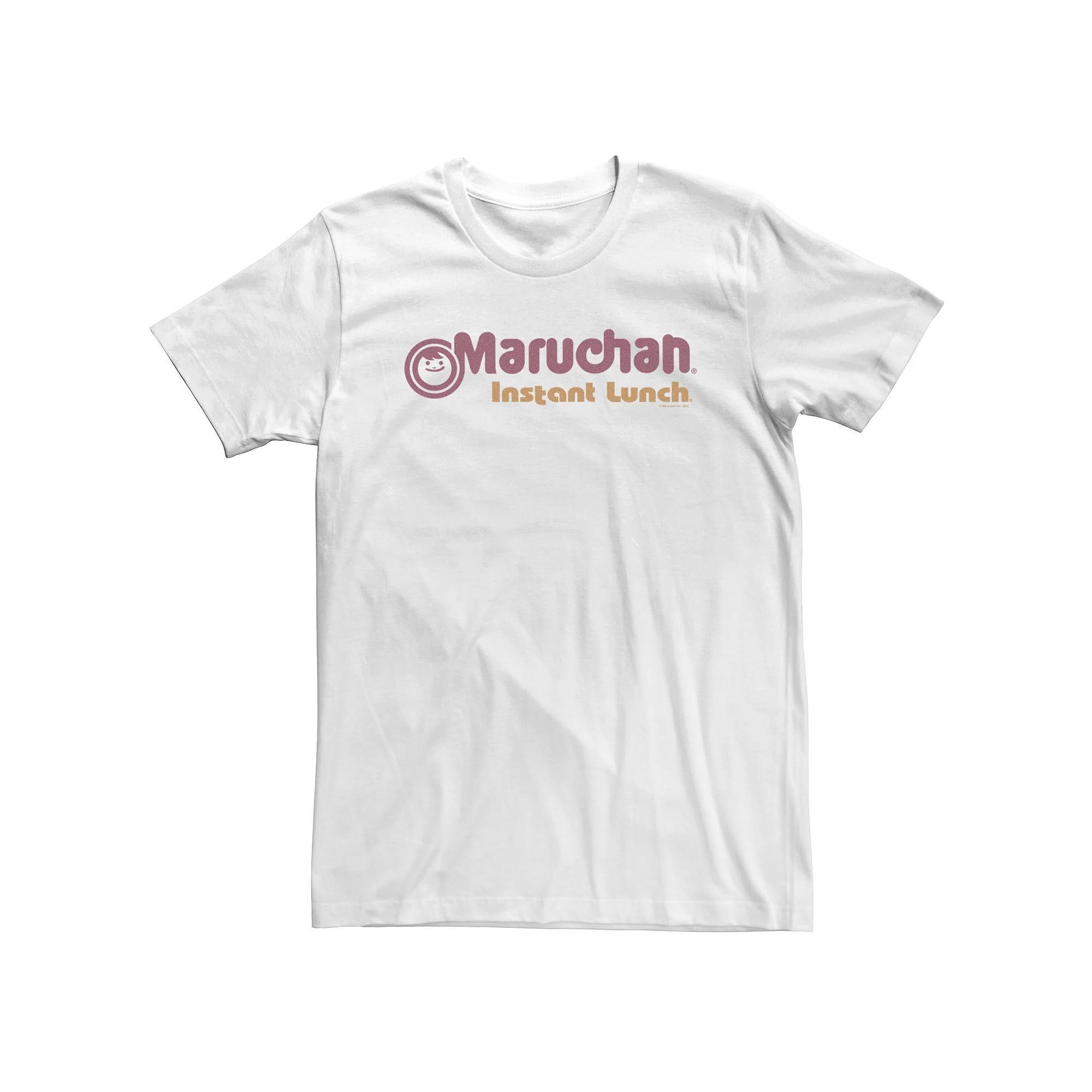 Big & Tall Maruchan Basic Logo Tee, Men's, Size: 4XL, White Product Image