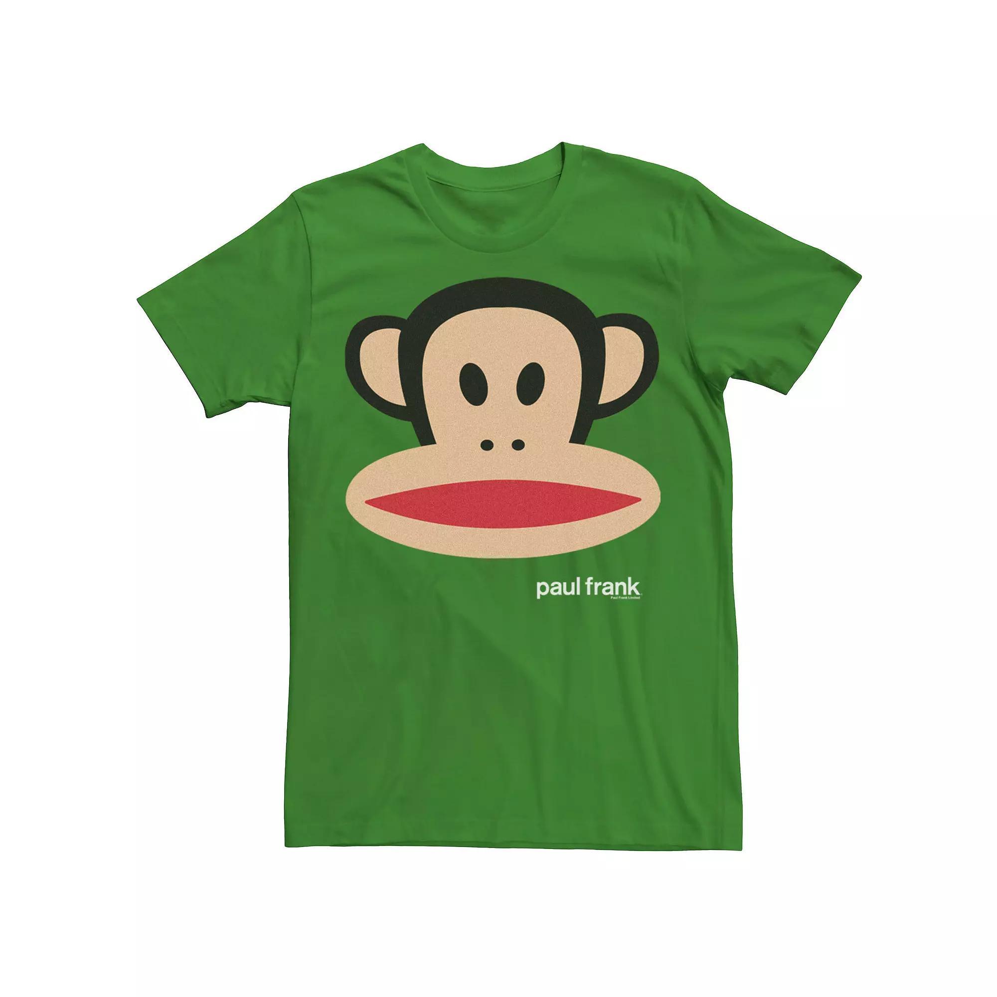 Men's Paul Frank Julius Head Logo Tee, Size: XXL, Kelly Product Image