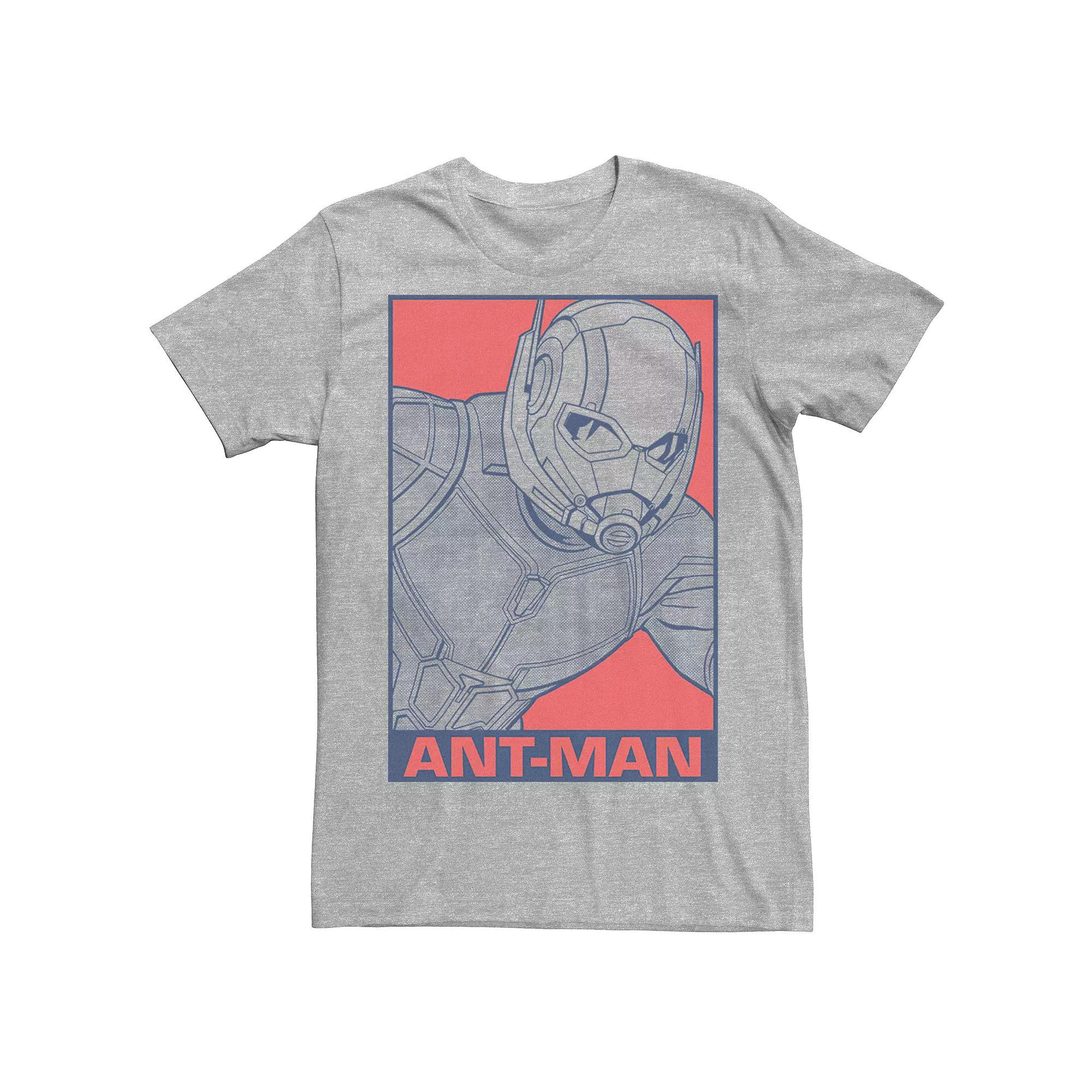 Men's Marvel Avengers Endgame Pop Ant-Man Poster Tee, Size: Large, Silver Product Image
