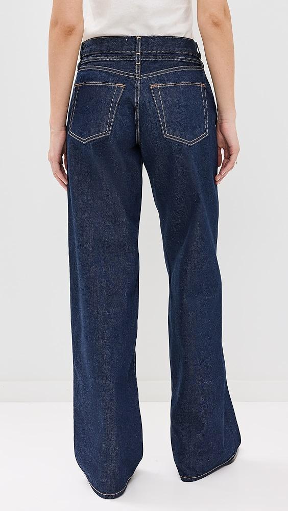 SLVRLAKE Mica Belted Jeans | Shopbop Product Image