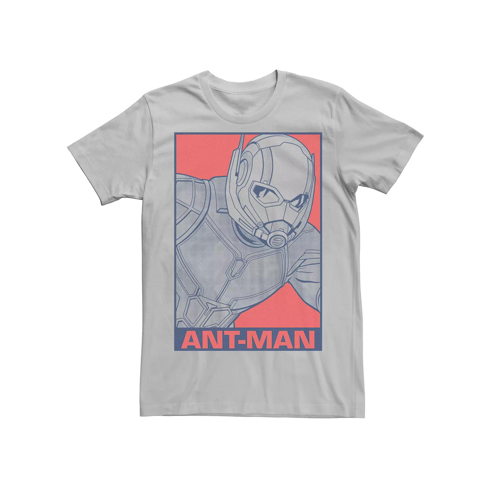 Men's Marvel Avengers Endgame Pop Ant-Man Poster Tee, Size: Large, Silver Product Image