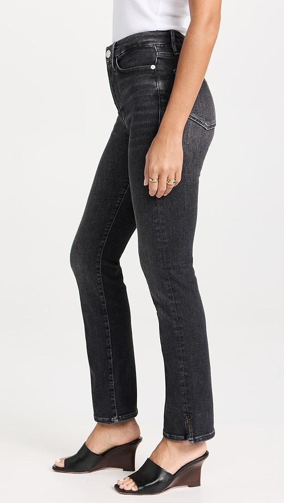 FRAME Le Super High Straight Slit Jeans | Shopbop Product Image