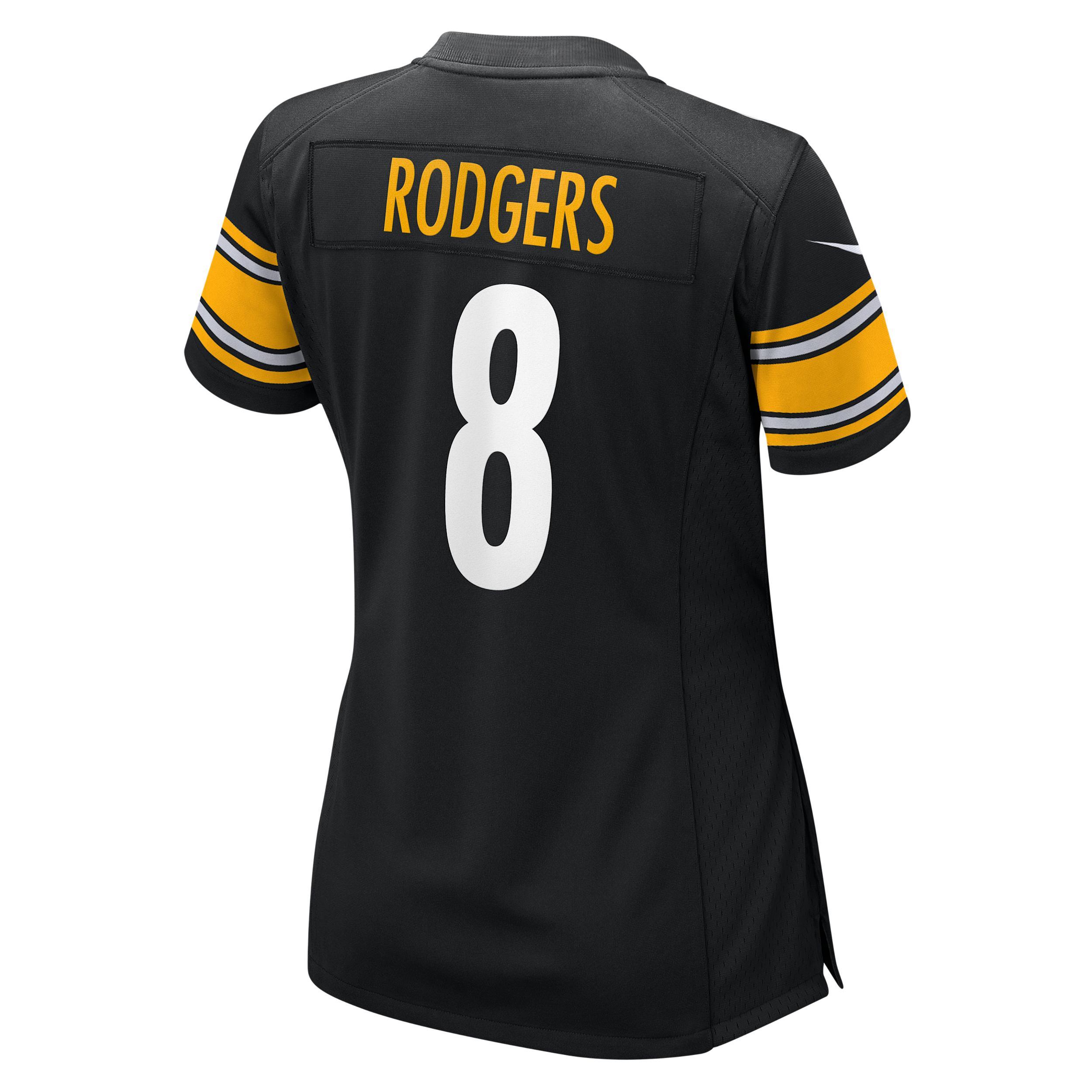 Aaron Rodgers Pittsburgh Steelers Womenâs Nike Women's NFL Game Jersey Product Image