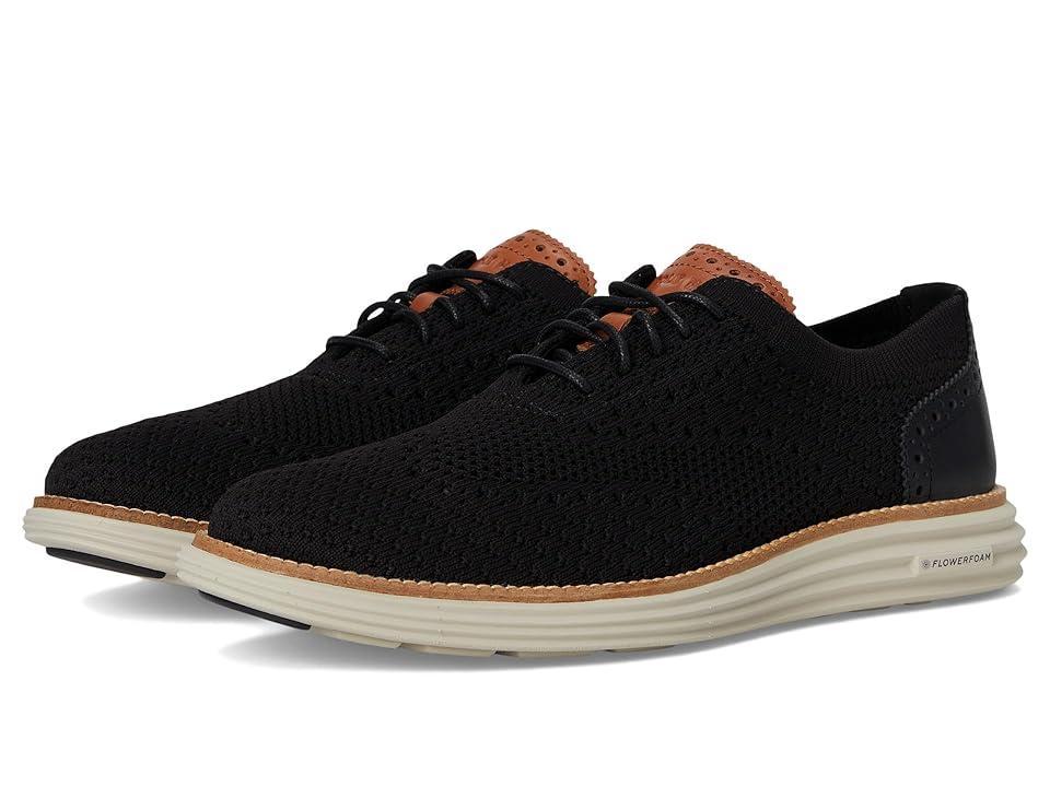 Cole Haan Mens riginal Grand Remastered Stitchlite Oxfords - Black Size 10 Product Image