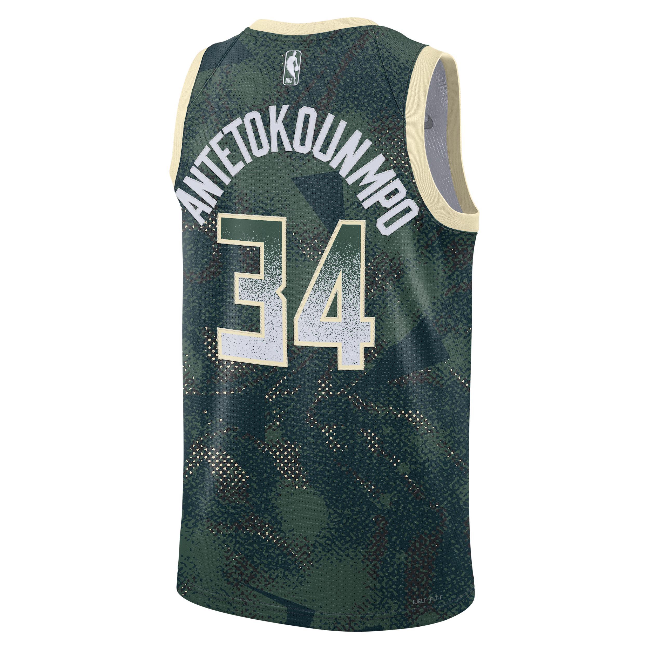 Giannis Antetokounmpo Milwaukee Bucks 2025/26 Select Series Nike Men's Dri-FIT NBA Swingman Jersey Product Image