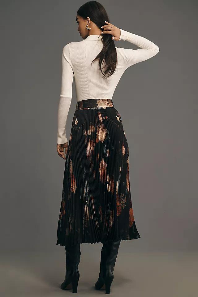 Ranna Gill Aria Pleated Midi Skirt Product Image