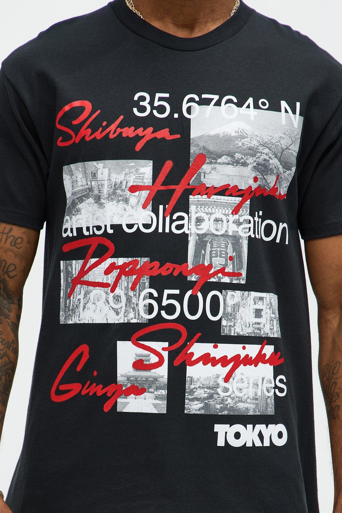 Tokyo Districts Short Sleeve Tee - Black Product Image