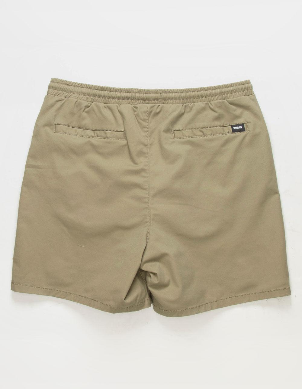 RSQ Mens 6" Pull On Shorts - MILITARY Product Image