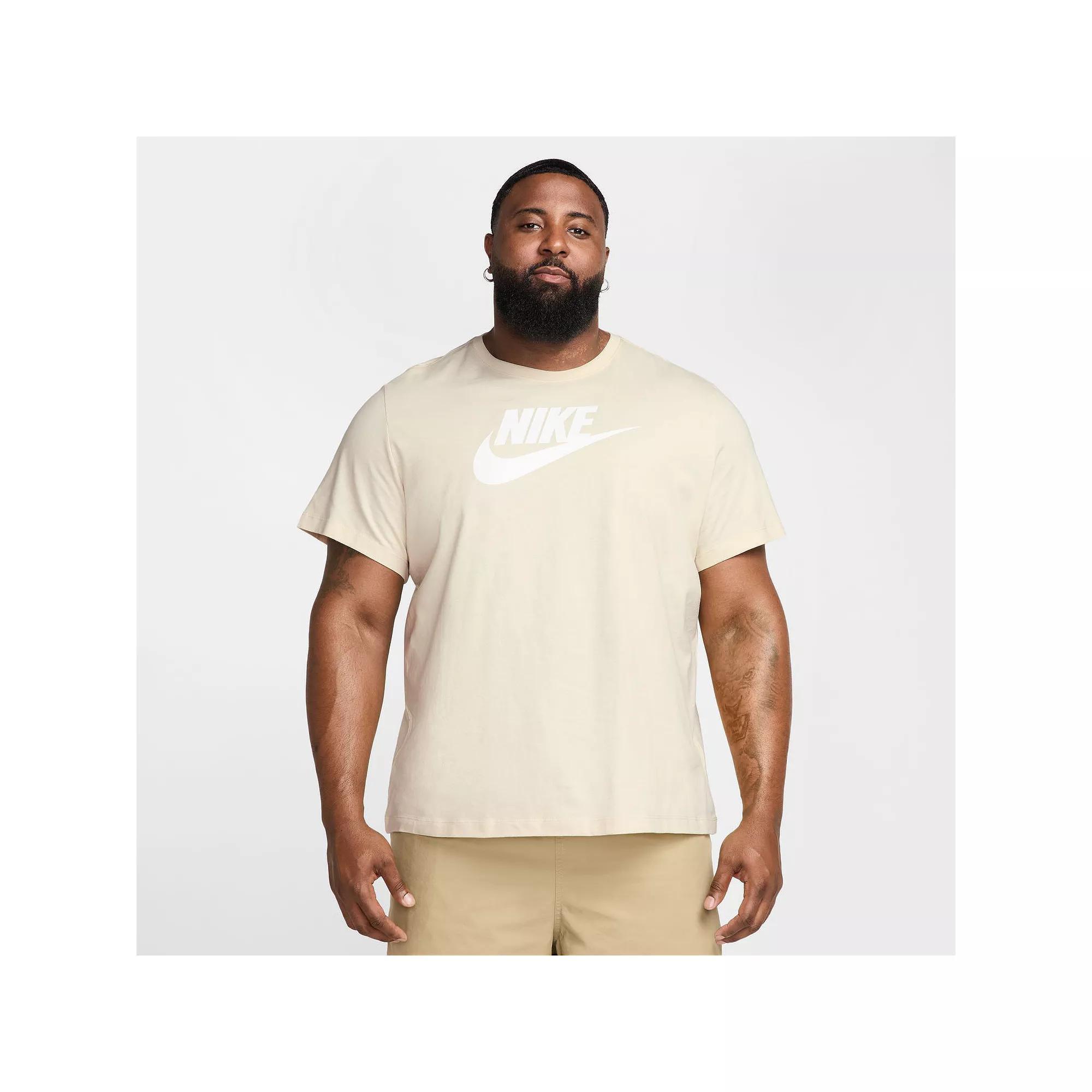 Men's Nike Icon Futura Tee, Size: Small, Lt Green Product Image