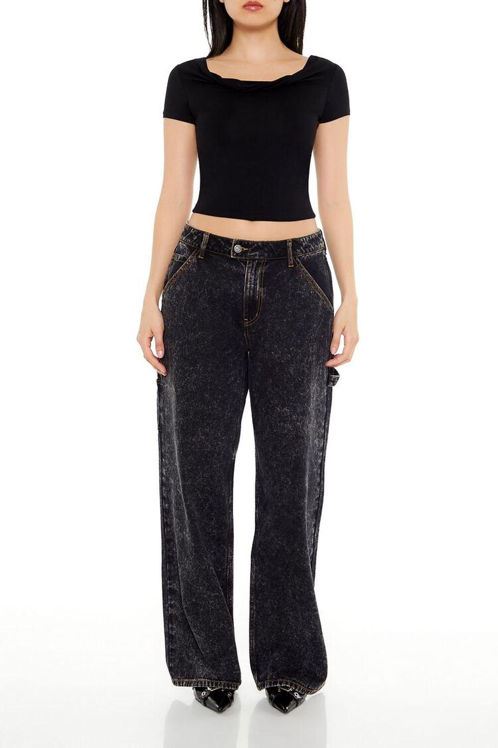 Cowl Cropped Tee | Forever 21 Product Image
