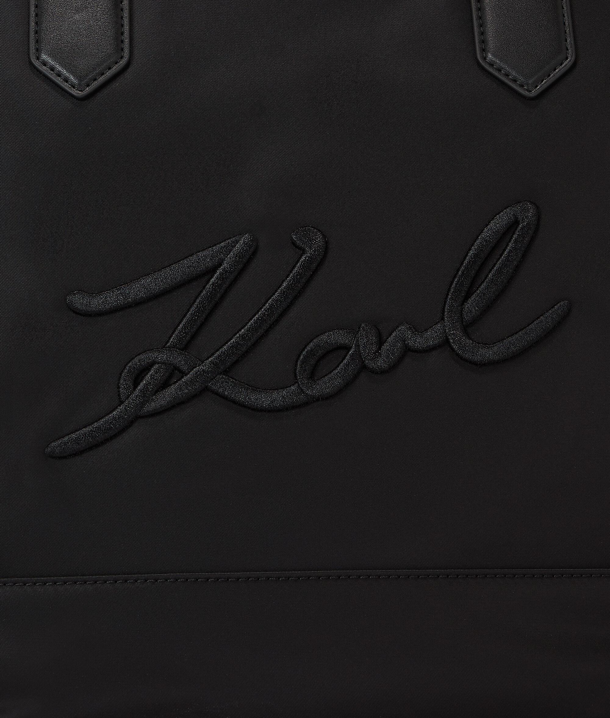 K/SIGNATURE NYLON MEDIUM TOTE BAG Product Image