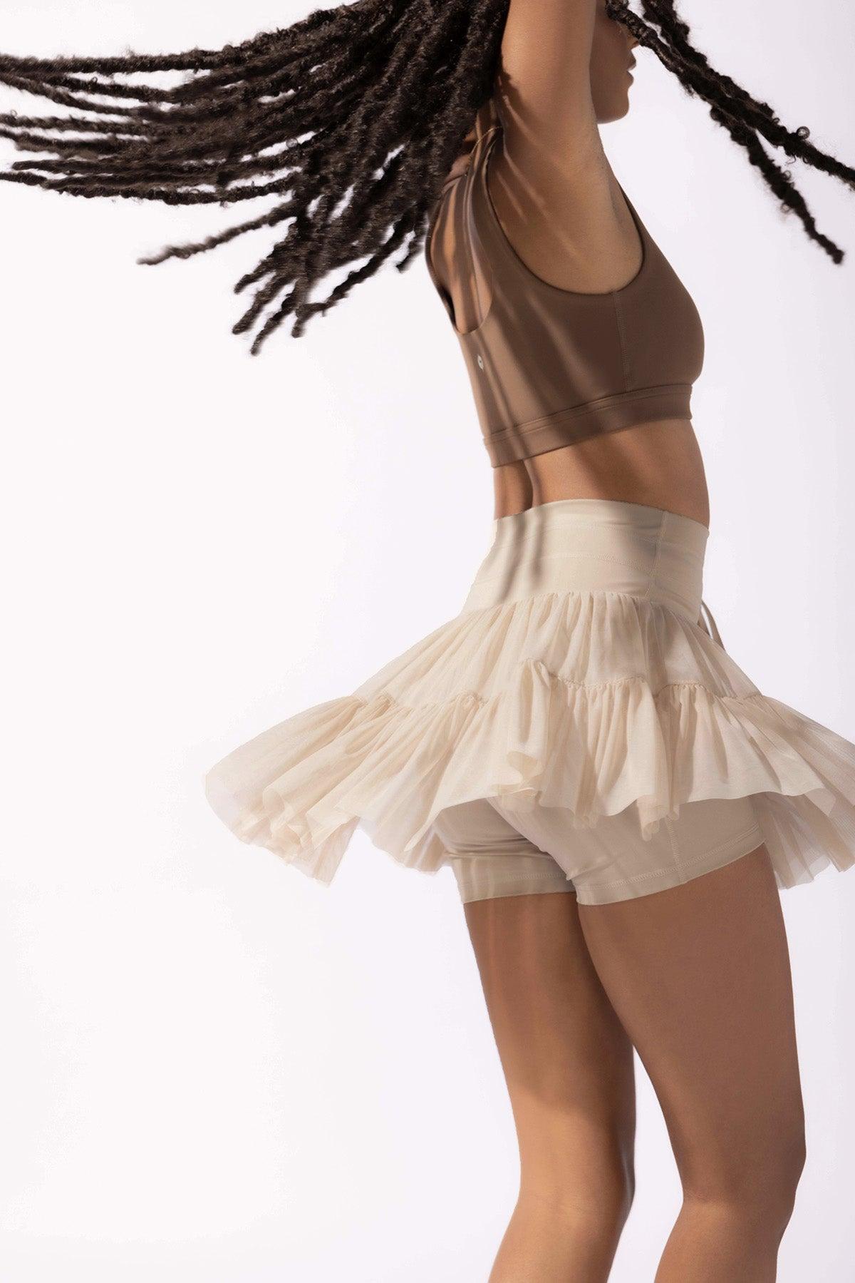 Pirouette Skort - Ivory Product Image