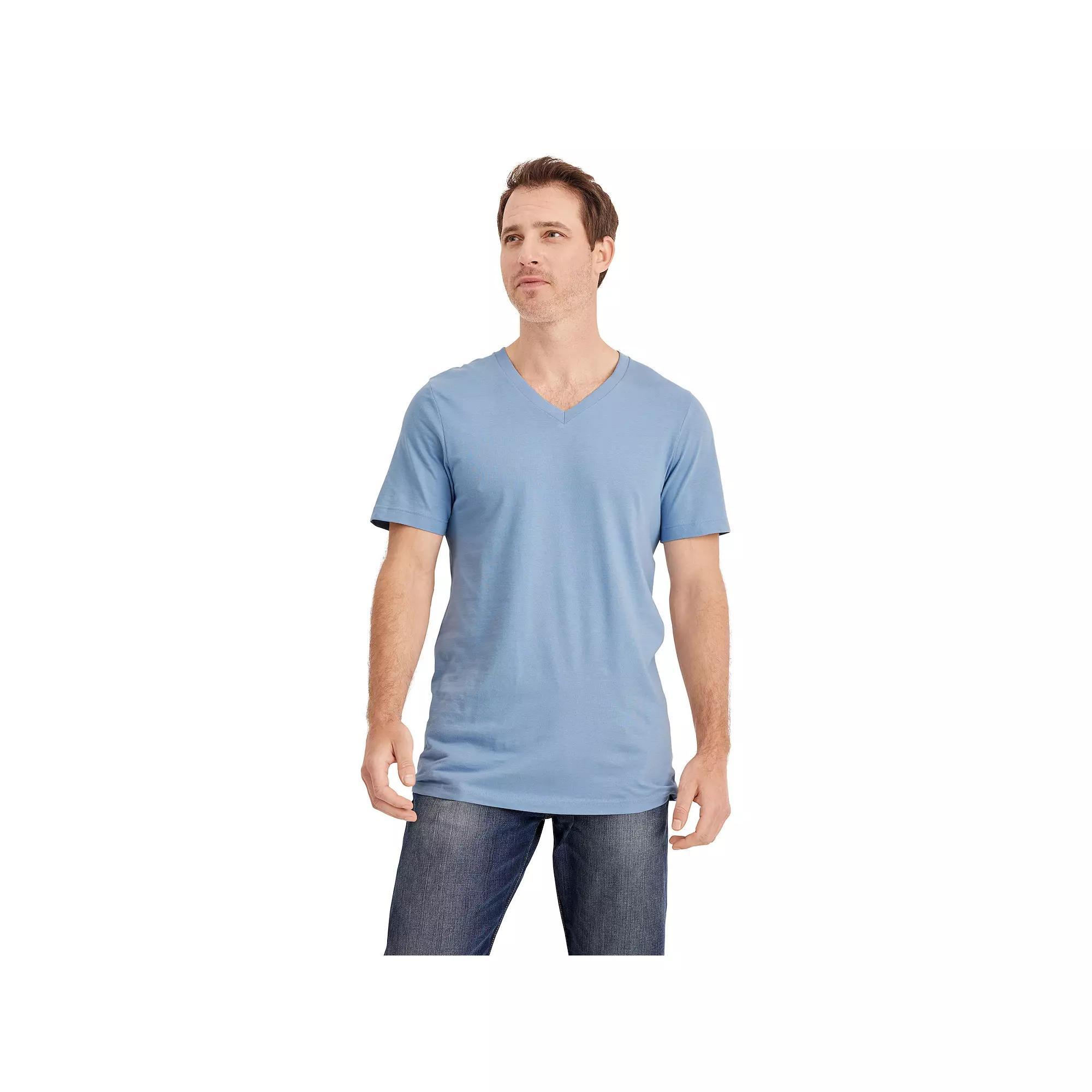 Men's Jockey® Classic 3-pack V-Neck Tees, Size: Small, Fresh Coast Team Product Image