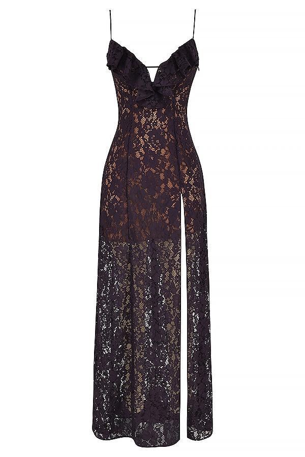 Malia Night Shade Lace Maxi Dress Product Image