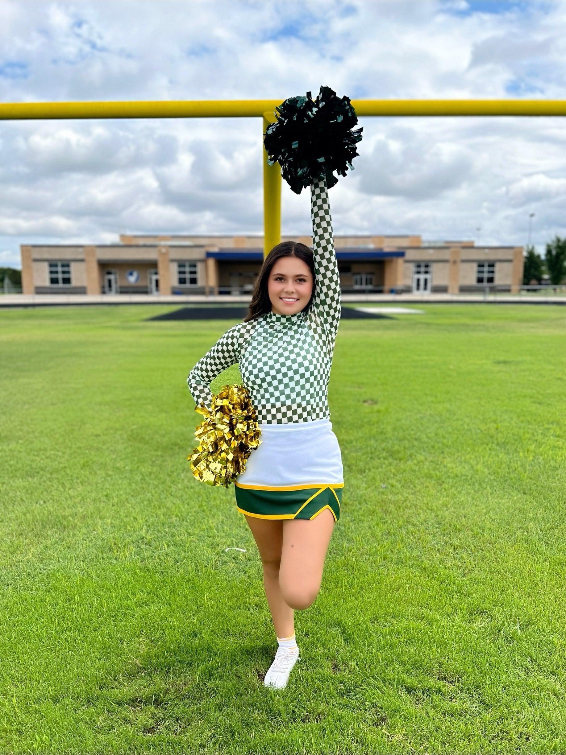 Sterling Kreek Pep Rally Green Mesh Top Product Image