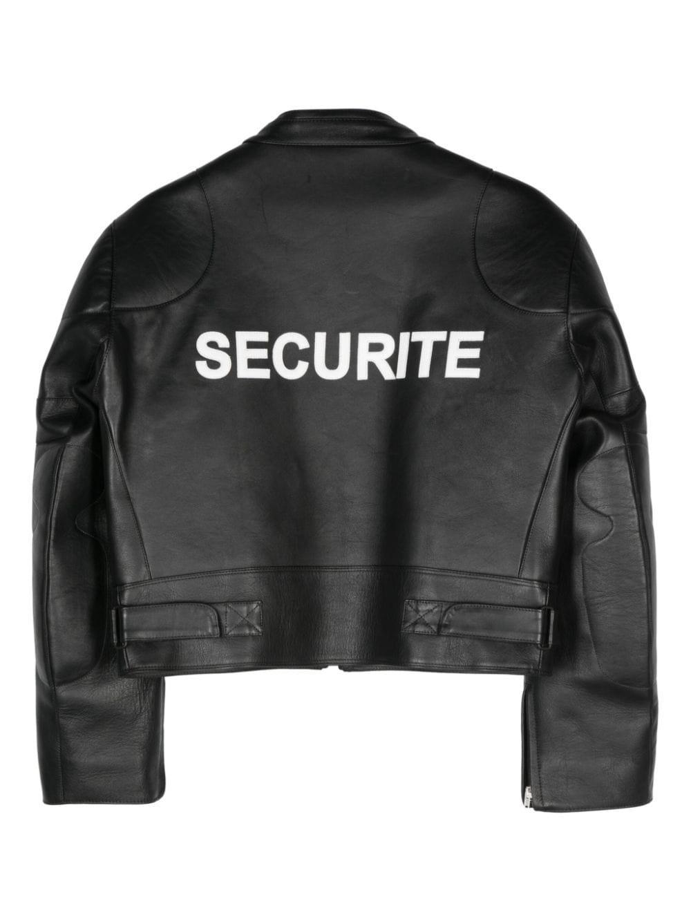 Securite Motorcross leather jacket Product Image