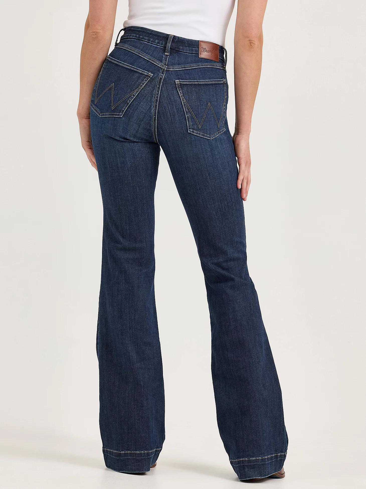 Women's Wrangler Bespoke High Rise Trouser Jean | Women's JEANS | Wrangler® Product Image