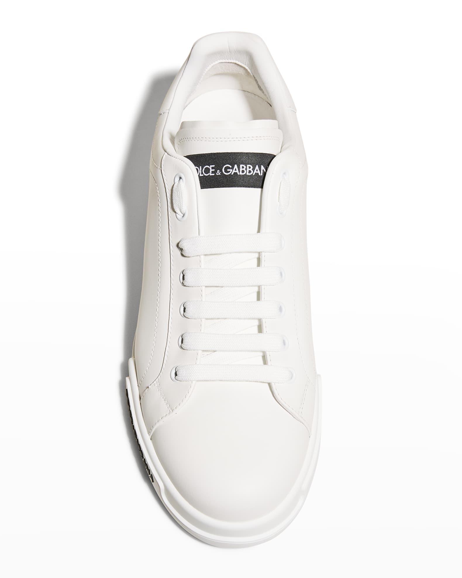 Men's Portofino Calf Leather Low-Top Sneakers Product Image