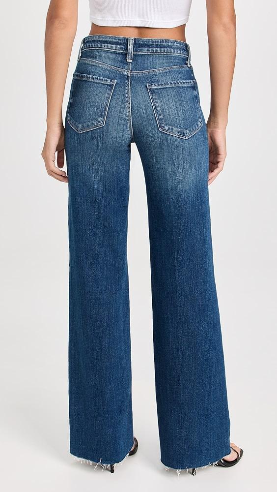 L'AGENCE Scottie High Rise Wide Leg Jeans | Shopbop Product Image