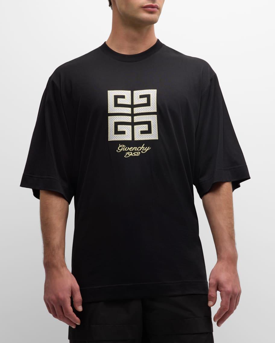 Mens 4G Studio Fit Short-Sleeve Cotton T-Shirt Product Image