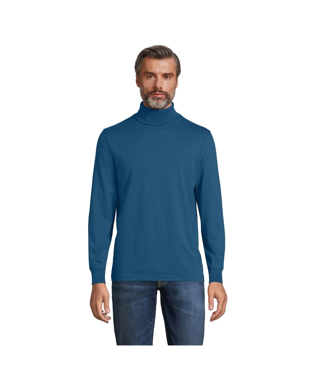 Big & Tall Lands End Super-T Turtleneck, Mens Product Image