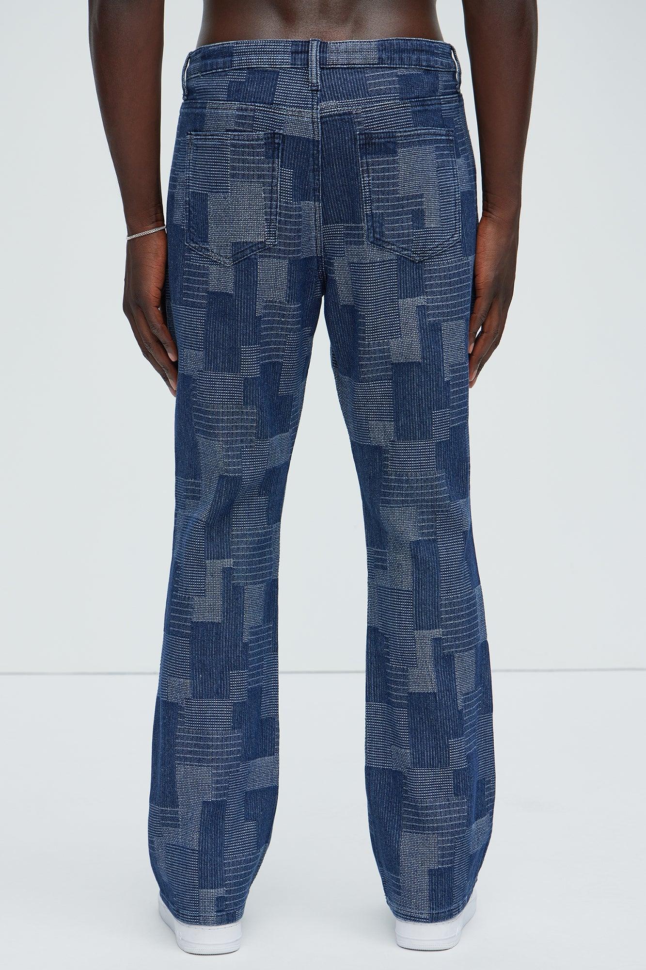Stockton Stacked Slim Flare Jeans - Indigo Product Image