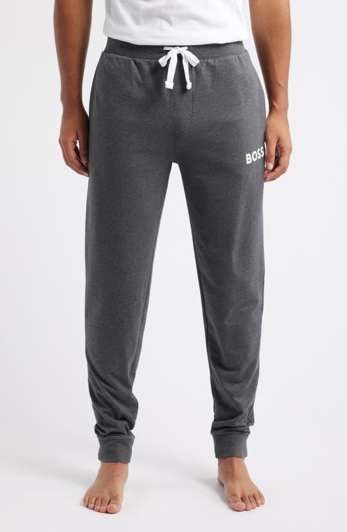Boss Ease Cotton Logo Print Joggers Regular Fit Product Image