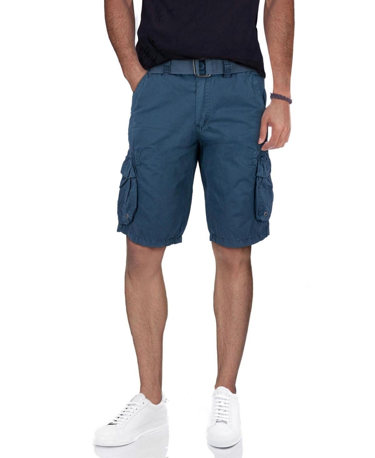 Men's RAW X by Xray Regular-Fit Belted Cargo Shorts, Size: 30, Green Product Image