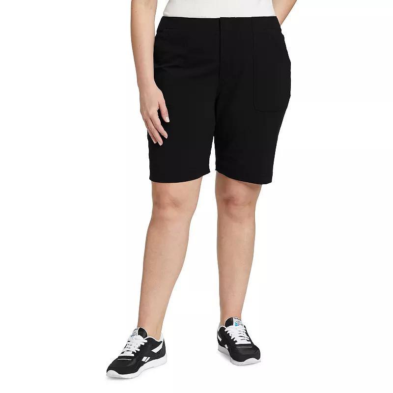 Plus Size Eddie Bauer Horizon Bermuda Shorts, Women's, Size: 24 W, Grey Product Image