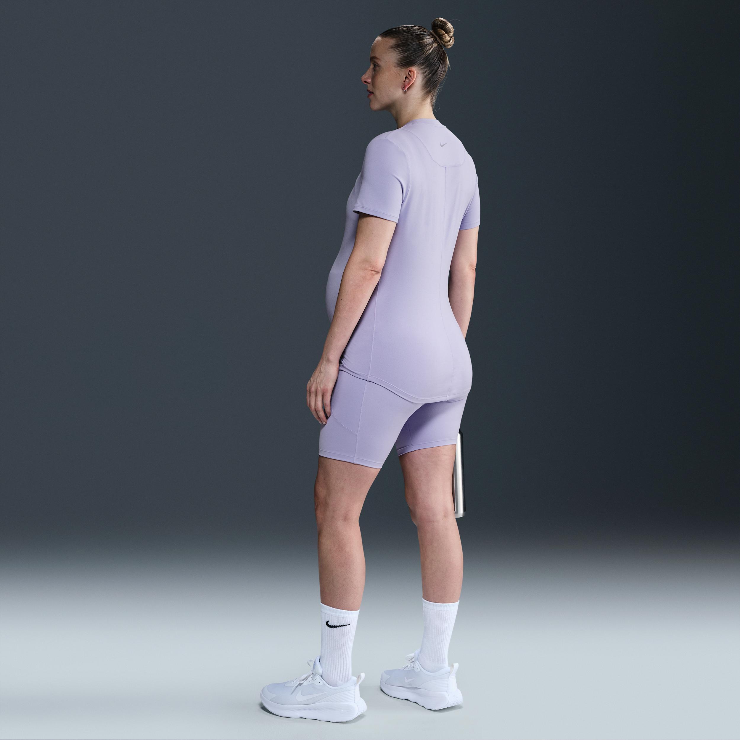 Nike Women's (M) One Dri-FIT Slim-Fit Short-Sleeve Top (Maternity) Product Image
