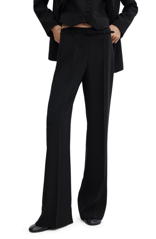 Mango straight leg tailored pants Product Image