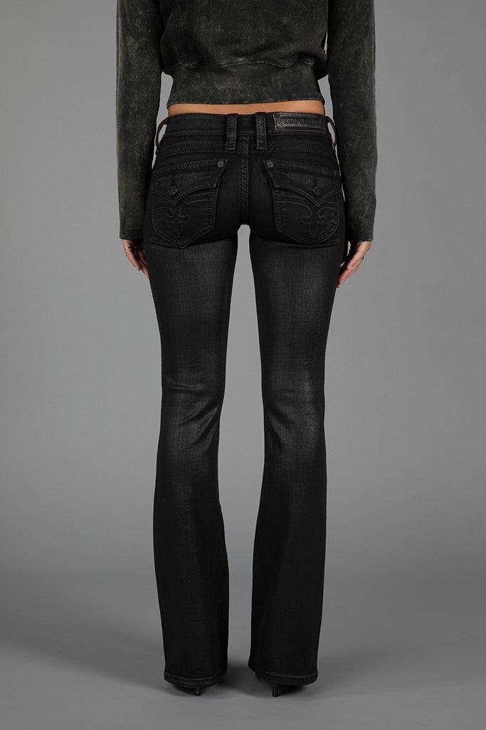 Gwen Super Low-Rise Bootcut Jeans Product Image